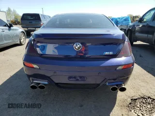 2009 BMW 6 Series M6 with VIN WBSEH93539CY24976, listed as a Copart auction lot 53291895 with 82,297 mi miles and Salvage Title. Bid and sale history available at carsss.com. Image 6.