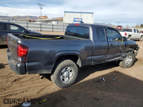 2021 Toyota Tacoma SR with VIN 3TYSX5EN1MT007634, listed as a Copart auction lot 81988814 with 104,002 mi miles and Salvage title. Bid and sale history available at DreamBid. Image 3.