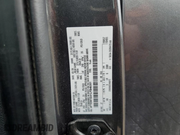 2020 Ford F-150 XL with VIN 1FTEW1E41LFB46351, listed as a Copart auction lot 52606835 with 62,158 mi miles and Salvage title. Bid and sale history available at DreamBid. Image 12.