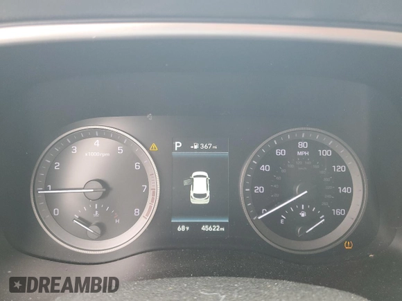 2019 Hyundai Tucson Limited with VIN KM8J3CAL2KU855344, listed as a Copart auction lot 61031495 with 45,622 mi miles and Salvage title. Bid and sale history available at DreamBid. Image 9.