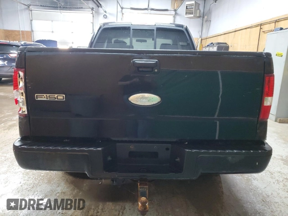 2006 Ford F-150 STX with VIN 1FTRX14W36FA20773, listed as a Copart auction lot 56511095 with 180,738 mi miles and Salvage title. Bid and sale history available at DreamBid. Image 6.