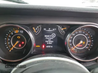 2021 Jeep Wrangler Unlimited Sport with VIN 1C4HJXKN5MW672852, listed as a Copart auction lot 86627194 with 66,727 mi miles and Salvage title. Bid and sale history available at DreamBid. Image 9.