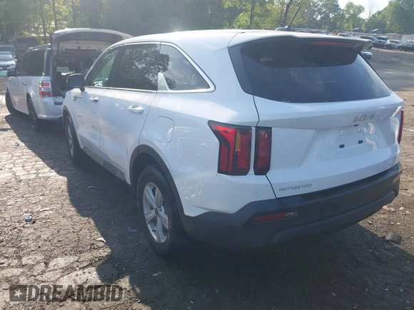2023 Kia Sorento LX with VIN 5XYRG4LC0PG200896, listed as a IAAI auction lot 42056168 with 67,923 mi miles and . Bid and sale history available at DreamBid. Image 3.