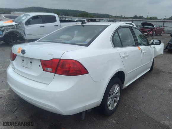 2010 Kia Optima LX with VIN KNAGG4A80A5431946, listed as a IAAI auction lot 36811888 with 1 mi miles. Bid and sale history available at carsss.com. Image 4.
