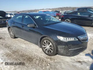 2015 Acura TLX Tech with VIN 19UUB1F53FA008635, listed as a Copart auction lot 88539335 with 187,920 mi miles and Salvage Title. Bid and sale history available at carsss.com. Image 4.