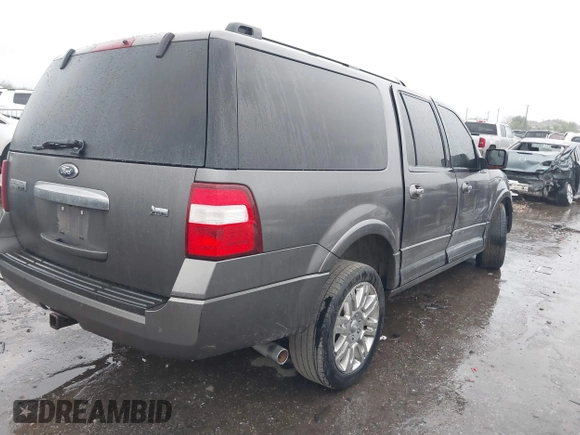2013 Ford Expedition Max Limited with VIN 1FMJK1K5XDEF63820, listed as a IAAI auction lot 41868664 with 158,761 mi miles and . Bid and sale history available at DreamBid. Image 4.