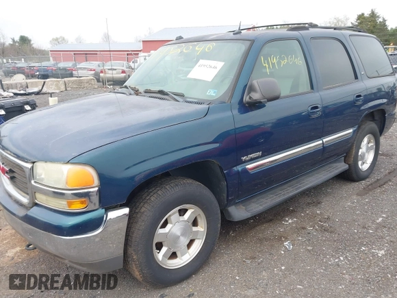 2005 GMC Yukon SLT with VIN 1GKEK13T15R196436, listed as a IAAI auction lot 41952646 with 247,487 mi miles. Bid and sale history available at carsss.com. Image 2.