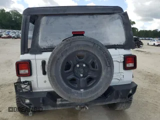 2023 Jeep Wrangler Sport с VIN 1C4HJXDGXPW596127, выставлен на аукционе Copart как лот 56645205 с пробегом 64 257 миль миль и Списание • Salvage title. История ставок и продаж доступна на DreamBid. Изображение 6.