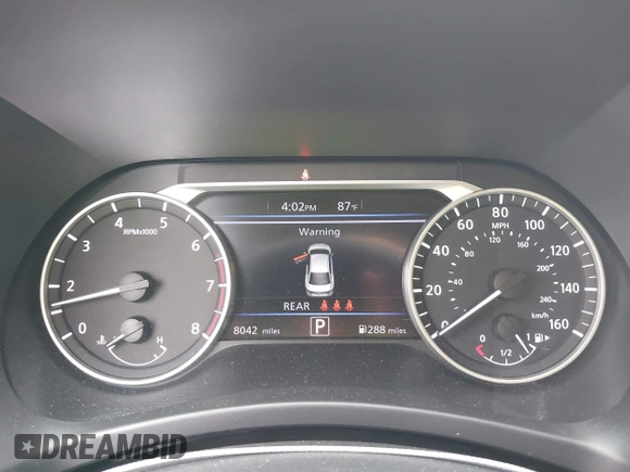 2024 Nissan Sentra SR with VIN 3N1AB8DVXRY378822, listed as a IAAI auction lot 42279641 with 8,042 mi miles and . Bid and sale history available at DreamBid. Image 7.