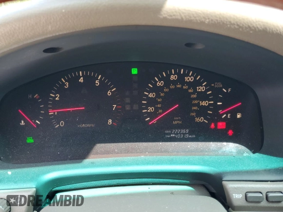 2003 Lexus LS 430 with VIN JTHBN30F130097714, listed as a Copart auction lot 54304955 with 222,369 mi miles and Clean Title. Bid and sale history available at DreamBid. Image 9.