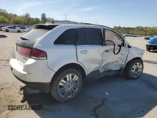 2010 Lincoln MKX with VIN 2LMDJ6JC7ABJ26298, listed as a Copart auction lot 50746445 with 194,287 mi miles and Salvage Title. Bid and sale history available at carsss.com. Image 3.