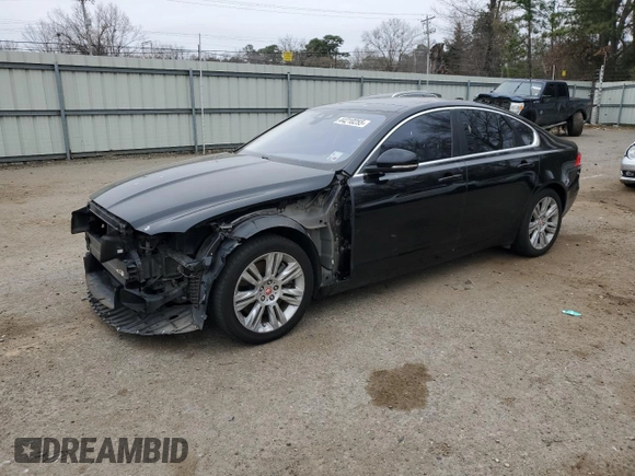 2016 Jaguar XF 35t Premium with VIN SAJBD4BV9GCY10752, listed as a Copart auction lot 44210255 with 103,745 mi miles and Salvage Title. Bid and sale history available at carsss.com. Image 1.