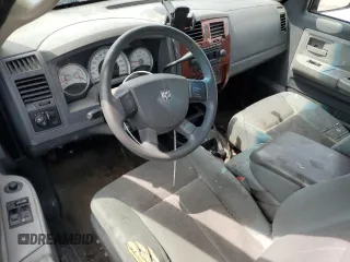 2005 Dodge Dakota SLT with VIN 1D7HE42K75S198717, listed as a Copart auction lot 57344684 with 260,547 mi miles and Non Repairable. Bid and sale history available at carsss.com. Image 8.