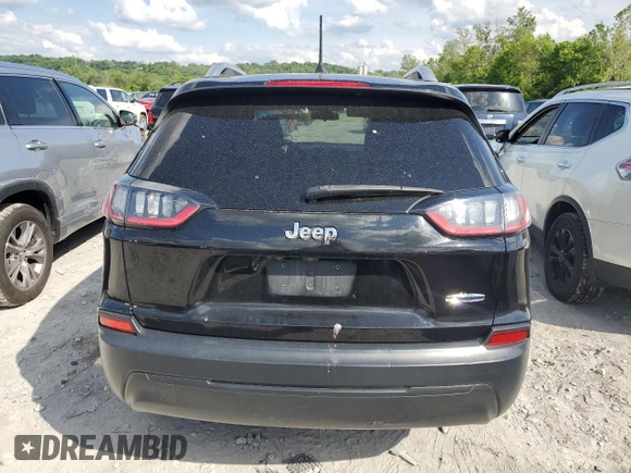 2019 Jeep Cherokee Latitude with VIN 1C4PJLCB9KD269426, listed as a Copart auction lot 58584405 with 132,145 mi miles and Salvage title. Bid and sale history available at DreamBid. Image 6.