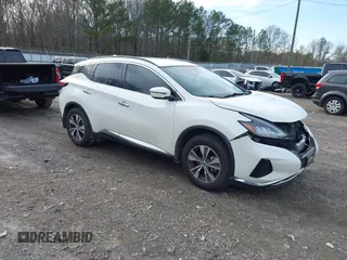 2020 Nissan Murano SV z VIN 5N1AZ2BJ9LN132091, wystawiony jako IAAI lot #41573421 z przebiegiem 100 854 mil mil oraz . Historia ofert i sprzedaży dostępna na DreamBid. Obrazek 1.