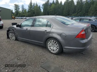 2012 Ford Fusion Hybrid with VIN 3FADP0L33CR398060, listed as a Copart auction lot 65532975 with 124,780 mi miles and Salvage title. Bid and sale history available at DreamBid. Image 2.