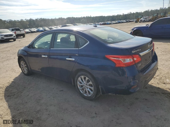 2017 Nissan Sentra SV with VIN 3N1AB7AP4HY318923, listed as a Copart auction lot 80861184 with 99,492 mi miles and Salvage Title. Bid and sale history available at carsss.com. Image 2.