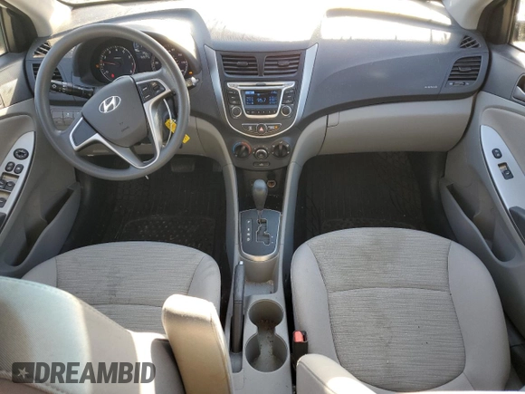 2016 Hyundai Accent SE with VIN KMHCT5AE4GU290513, listed as a Copart auction lot 51863465 with 52,577 mi miles and Salvage Title. Bid and sale history available at carsss.com. Image 8.