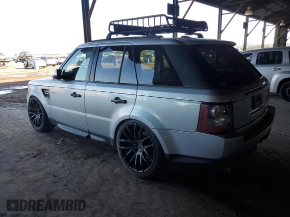 2010 Land Rover Range Rover Sport HSE with VIN SALSF2D49AA215834, listed as a Copart auction lot 48585095 with Not provided miles and Clean title. Bid and sale history available at DreamBid. Image 2.