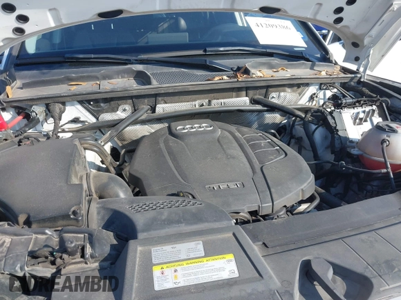2018 Audi Q5 Premium Plus with VIN WA1BNAFY1J2220714, listed as a IAAI auction lot 41209386 with 70,012 mi miles and . Bid and sale history available at DreamBid. Image 10.