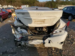 2017 Hyundai Accent SE with VIN KMHCT4AE4HU345179, listed as a Copart auction lot 43814095 with 137,586 mi miles and Salvage Title. Bid and sale history available at carsss.com. Image 6.