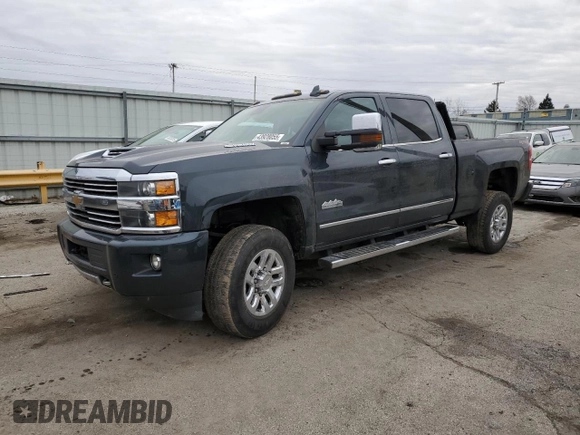 2017 Chevrolet Silverado 3500HD High Country with VIN 1GC4K1EYXHF234980, listed as a Copart auction lot 43928055 with 705,700 mi miles and Salvage title. Bid and sale history available at DreamBid. Image 1.