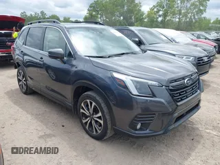 2023 Subaru Forester Limited with VIN JF2SKAPC8PH511882, listed as a IAAI auction lot 42781302 with 22,450 mi miles and . Bid and sale history available at DreamBid. Image 1.