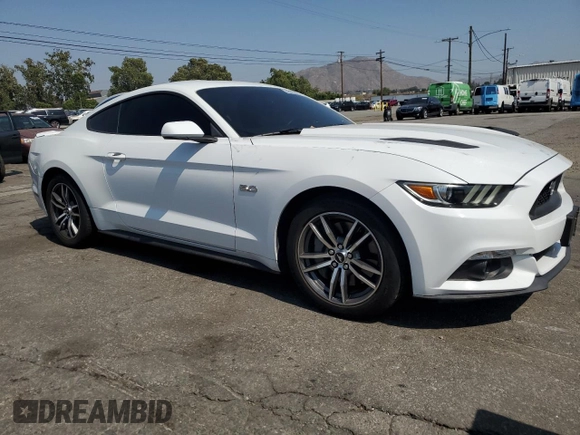 2015 Ford Mustang GT with VIN 1FA6P8CF0F5408780, listed as a Copart auction lot 60315245 with 56,668 mi miles and Salvage title. Bid and sale history available at DreamBid. Image 4.