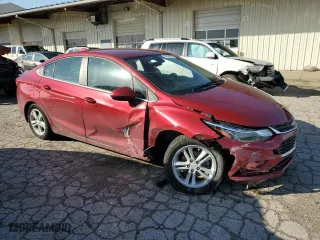 2018 Chevrolet Cruze LT with VIN 1G1BE5SM7J7220132, listed as a Copart auction lot 51684365 with 0 mi miles and Salvage Title. Bid and sale history available at carsss.com. Image 4.