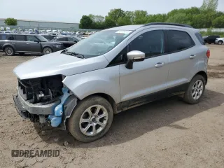 2018 Ford EcoSport SE z VIN MAJ3P1TEXJC215493, wystawiony jako Copart lot #58128115 z przebiegiem 33 505 mil mil oraz Szkoda całkowita • Salvage title. Historia ofert i sprzedaży dostępna na DreamBid. Obrazek 1.
