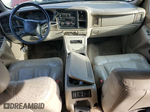 2002 Chevrolet Suburban LS with VIN 1GNEC16Z42J319902, listed as a Copart auction lot 47227475 with 217,216 mi miles and Salvage title. Bid and sale history available at DreamBid. Image 8.