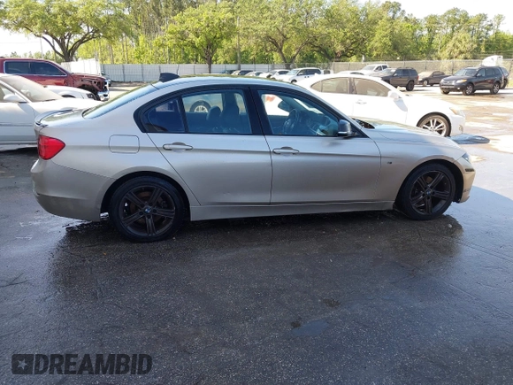 2015 BMW 3 Series 320i with VIN WBA3B1G58FNT03373, listed as a IAAI auction lot 41843859 with 98,439 mi miles. Bid and sale history available at carsss.com. Image 13.