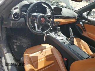 2017 FIAT 124 Spider Lusso with VIN JC1NFAEK4H0103516, listed as a Copart auction lot 57253905 with 46,291 mi miles and Salvage title. Bid and sale history available at DreamBid. Image 8.