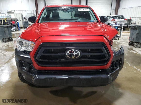 2022 Toyota Tacoma 4WD SR with VIN 3TYSX5EN5NT015558, listed as a Copart auction lot 49376505 with 26,462 mi miles and Salvage Title. Bid and sale history available at carsss.com. Image 5.