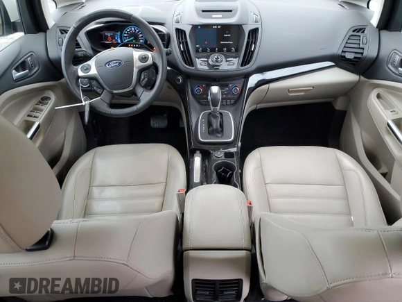 2017 Ford C-Max Energi Titanium with VIN 1FADP5FU0HL107666, listed as a Copart auction lot 68457924 with 103,996 mi miles and Salvage Title. Bid and sale history available at carsss.com. Image 8.