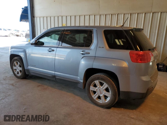 2014 GMC Terrain SLE with VIN 2GKALMEK0E6173792, listed as a Copart auction lot 45666165 with 43,169 mi miles and Salvage Title. Bid and sale history available at DreamBid. Image 2.