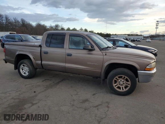 2001 Dodge Dakota z VIN 1B7GG2AX11S108005, wystawiony jako Copart lot #87124934 z przebiegiem 248 482 mil mil oraz Czysty tytuł • Clean title. Historia ofert i sprzedaży dostępna na DreamBid. Obrazek 4.