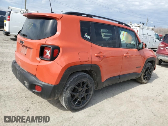 2019 Jeep Renegade Altitude z VIN ZACNJABB0KPK52915, wystawiony jako Copart lot #47705455 z przebiegiem 75 247 mil mil oraz Szkoda całkowita • Salvage title. Historia ofert i sprzedaży dostępna na DreamBid. Obrazek 3.