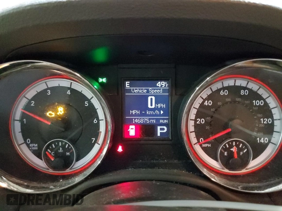 2012 Dodge Durango Crew with VIN 1C4RDJDG1CC337112, listed as a Copart auction lot 47373215 with 146,875 mi miles and Salvage Title. Bid and sale history available at carsss.com. Image 9.