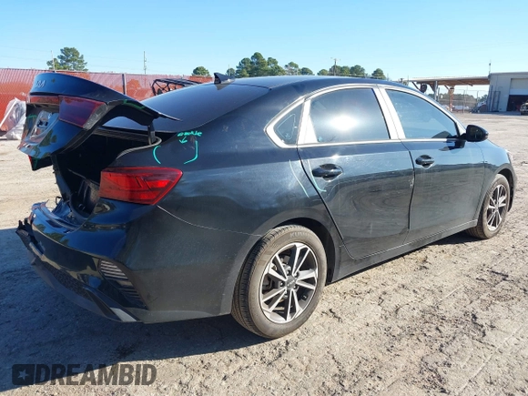 2023 Kia Forte LXS with VIN 3KPF24AD8PE653786, listed as a IAAI auction lot 41724948 with 27,598 mi miles and . Bid and sale history available at DreamBid. Image 4.