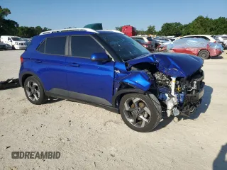 2022 Hyundai Venue Limited with VIN KMHRC8A31NU192840, listed as a Copart auction lot 52451335 with 28,914 mi miles and Salvage Title. Bid and sale history available at DreamBid. Image 4.