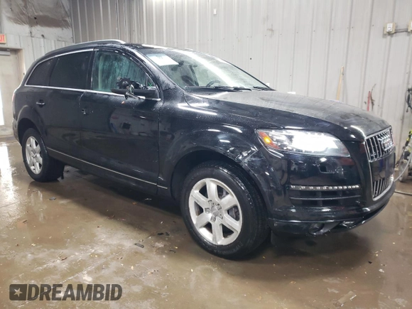 2015 Audi Q7 3.0T Premium with VIN WA1CGAFE3FD019834, listed as a Copart auction lot 83068494 with 89,641 mi miles and Salvage Title. Bid and sale history available at carsss.com. Image 4.