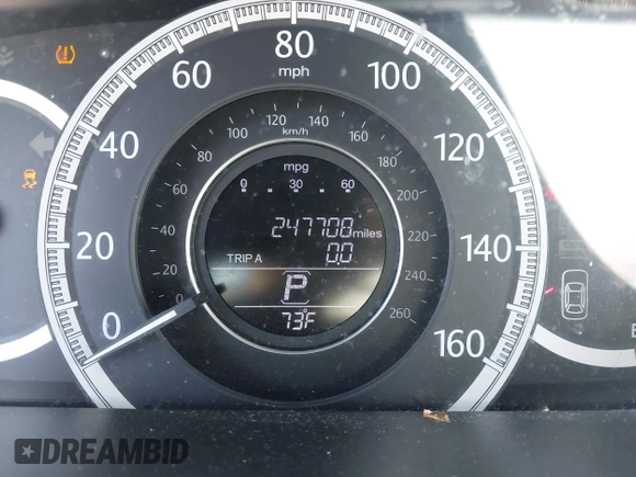 2013 Honda Accord EX с VIN 1HGCR2F76DA033881, выставлен на аукционе IAAI как лот 42559749 с пробегом 247 708 миль миль и . История ставок и продаж доступна на DreamBid. Изображение 7.
