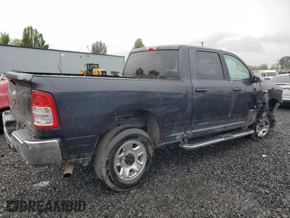 2021 Ram 2500 Big Horn with VIN 3C6UR5DJ4MG652684, listed as a Copart auction lot 56091524 with 44,274 mi miles and Salvage Title. Bid and sale history available at carsss.com. Image 3.