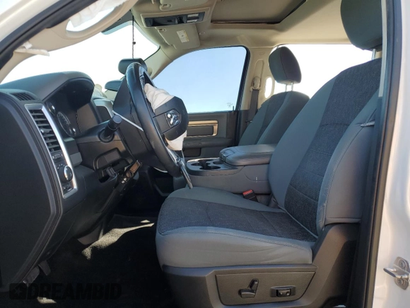 2018 Ram 1500 Big Horn with VIN 1C6RR6LM8JS226007, listed as a Copart auction lot 47808405 with 86,329 mi miles and Salvage Title. Bid and sale history available at carsss.com. Image 7.