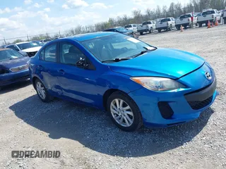2012 Mazda Mazda3 i Touring with VIN JM1BL1V75C1535707, listed as a IAAI auction lot 41988579 with 168,560 mi miles. Bid and sale history available at carsss.com. Image 1.