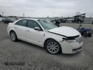 2011 Lincoln MKZ Hybrid with VIN 3LNDL2L30BR756596, listed as a Copart auction lot 48169685 with 0 mi miles and Salvage Title. Bid and sale history available at carsss.com. Image 4.
