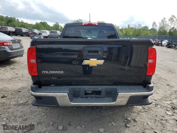 2018 Chevrolet Colorado 4WD Work Truck with VIN 1GCHTBEAXJ1220328, listed as a Copart auction lot 71120503 with 18,188 mi miles and Salvage Title. Bid and sale history available at carsss.com. Image 6.