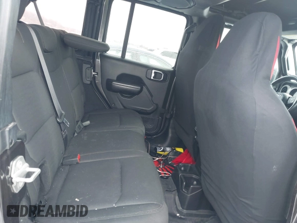 2018 Jeep Wrangler Unlimited Sport S z VIN 1C4HJXDG4JW228078, wystawiony jako IAAI lot #41381520 z przebiegiem 58 899 mil mil oraz . Historia ofert i sprzedaży dostępna na DreamBid. Obrazek 8.