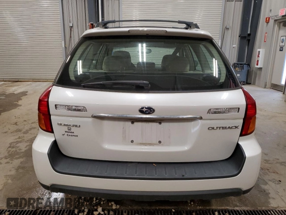 2006 Subaru Legacy Outback with VIN 4S4BP61C667312447, listed as a Copart auction lot 57755835 with 143,131 mi miles and Clean title. Bid and sale history available at DreamBid. Image 6.